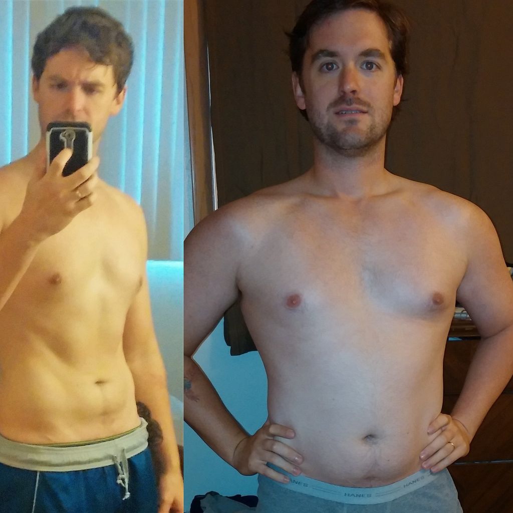 30 pounds later! 