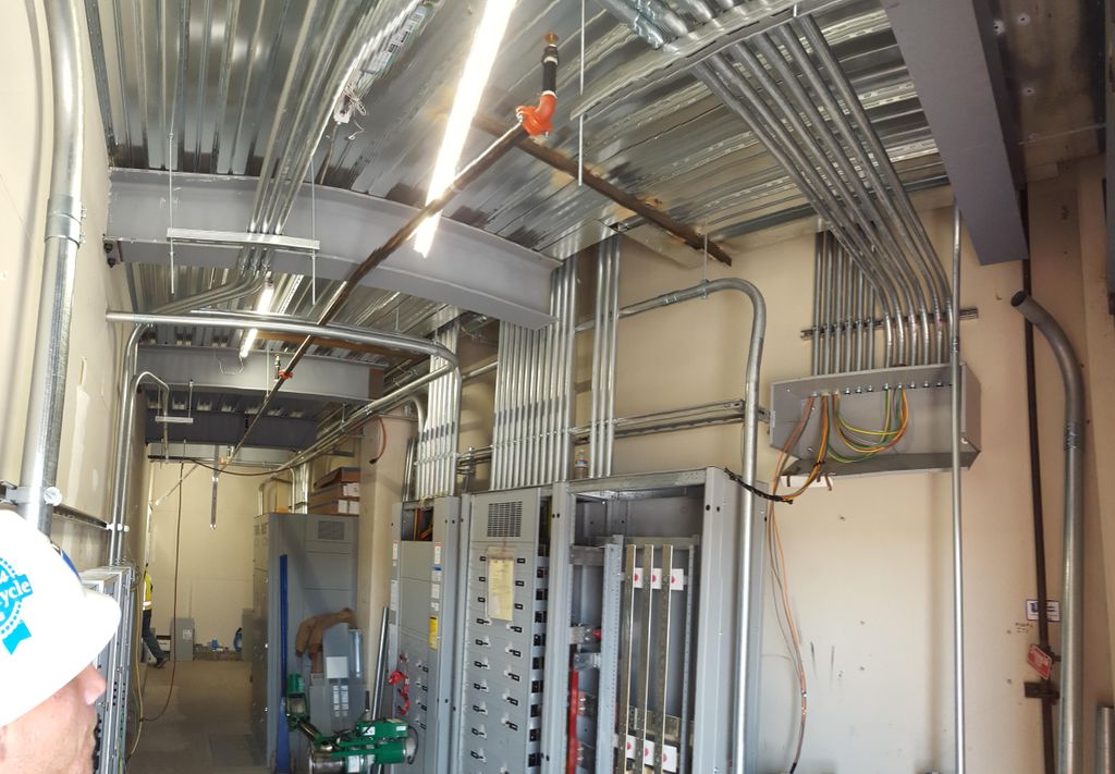 electrical room 3000 volt gear