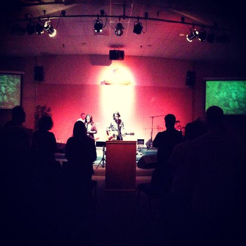 Leading on a Sunday morning at CBCVentura