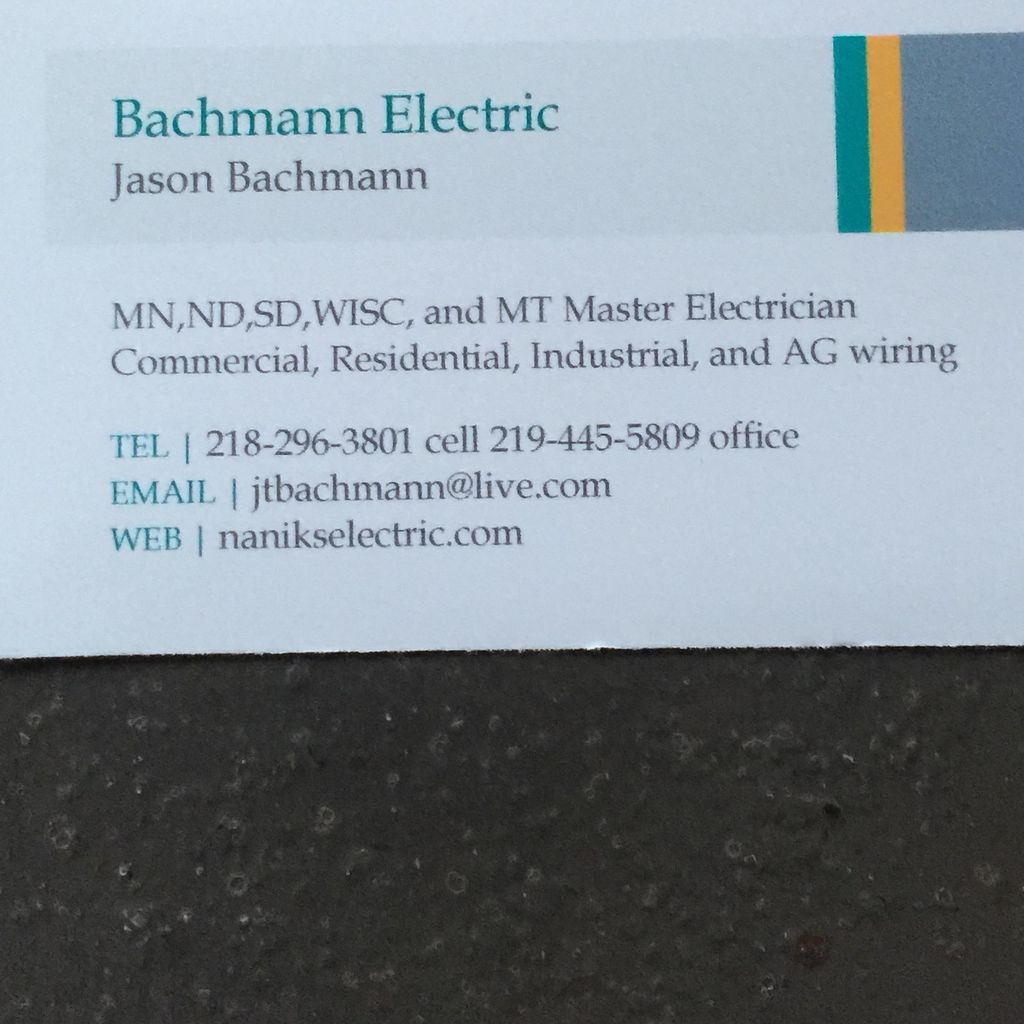 Bachmann electric