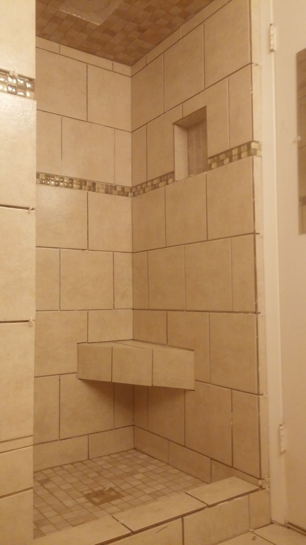 After building the shower