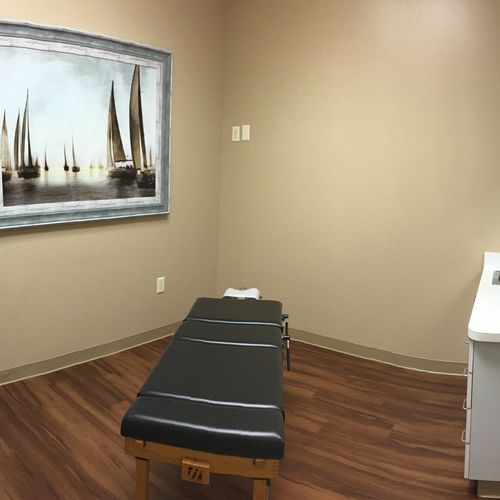Our Chiropractor's room