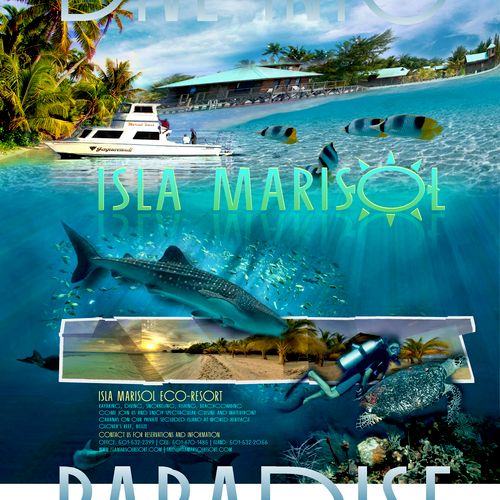 Isla Marisol print ad