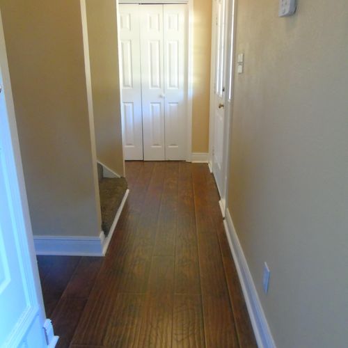 Flooring, Painting & base boards