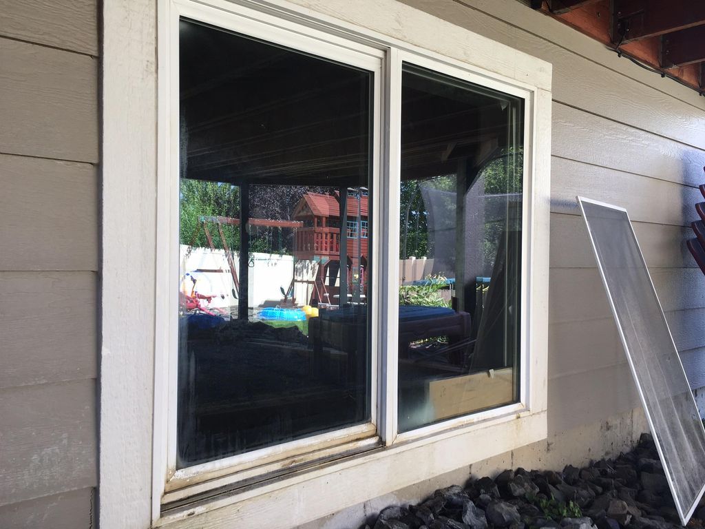 Hard water removal AFTER
