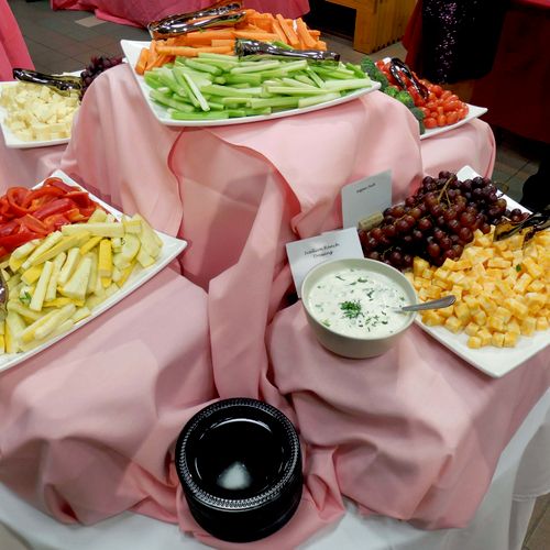 Cold Appetizer Table