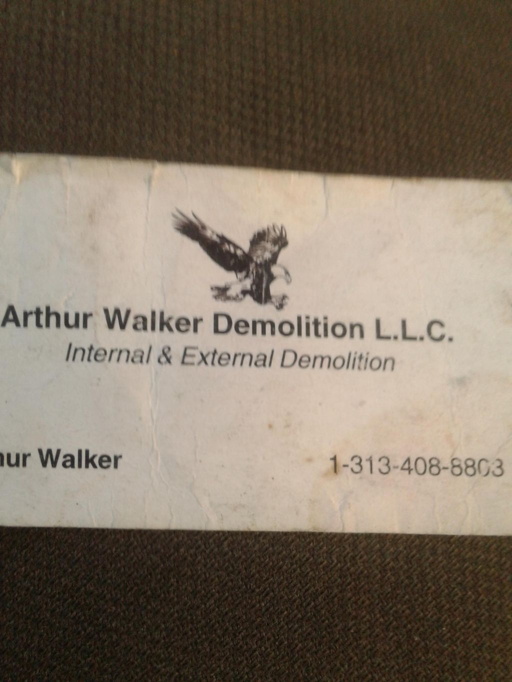 Arthur Walker Demolition LLC.3l34088803