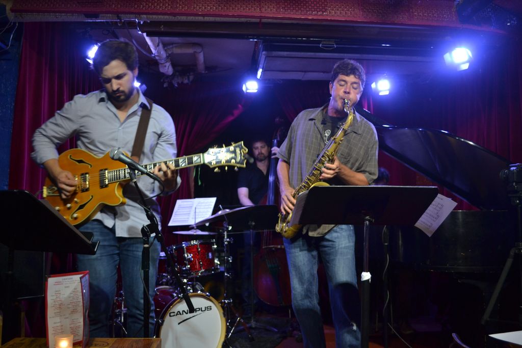 Playing at Cornelia Street Cafe With Chris Cheek