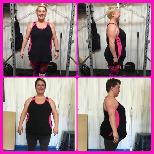 In 9 months Sonja lost 53 pounds! She is currently