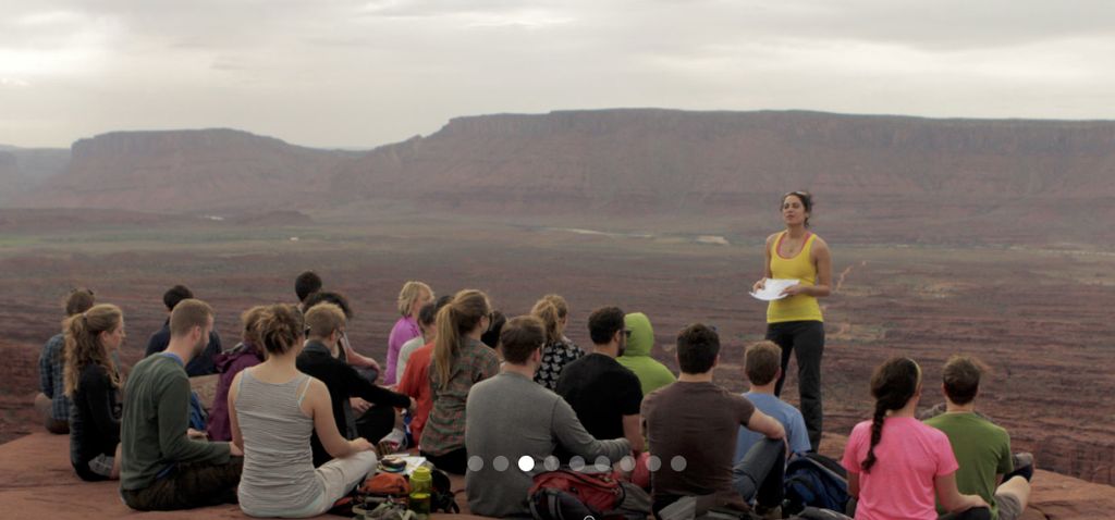 Guiding an Immersion for a retreat in Moab 