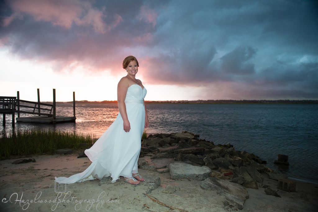Topsail Beach NC Wedding Photographers, Hazelwood 