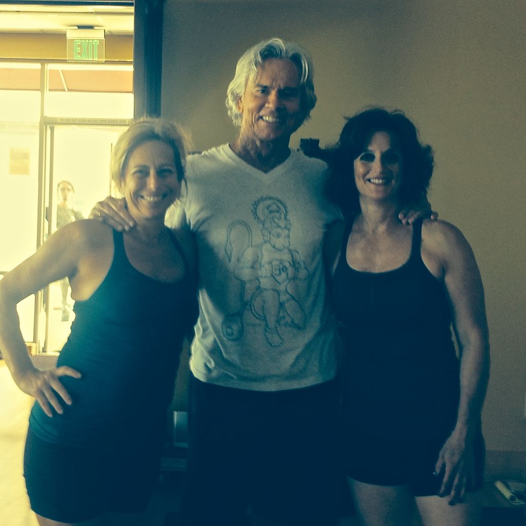 with my teacher Tim Miller