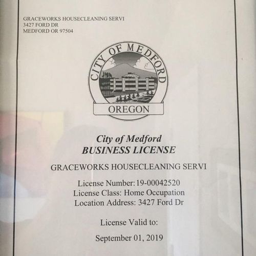 Business License 2019