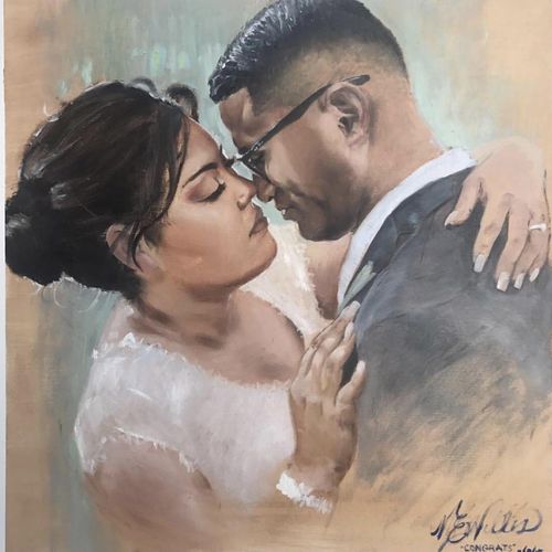 This is a Wedding portrait of a beautiful client. 