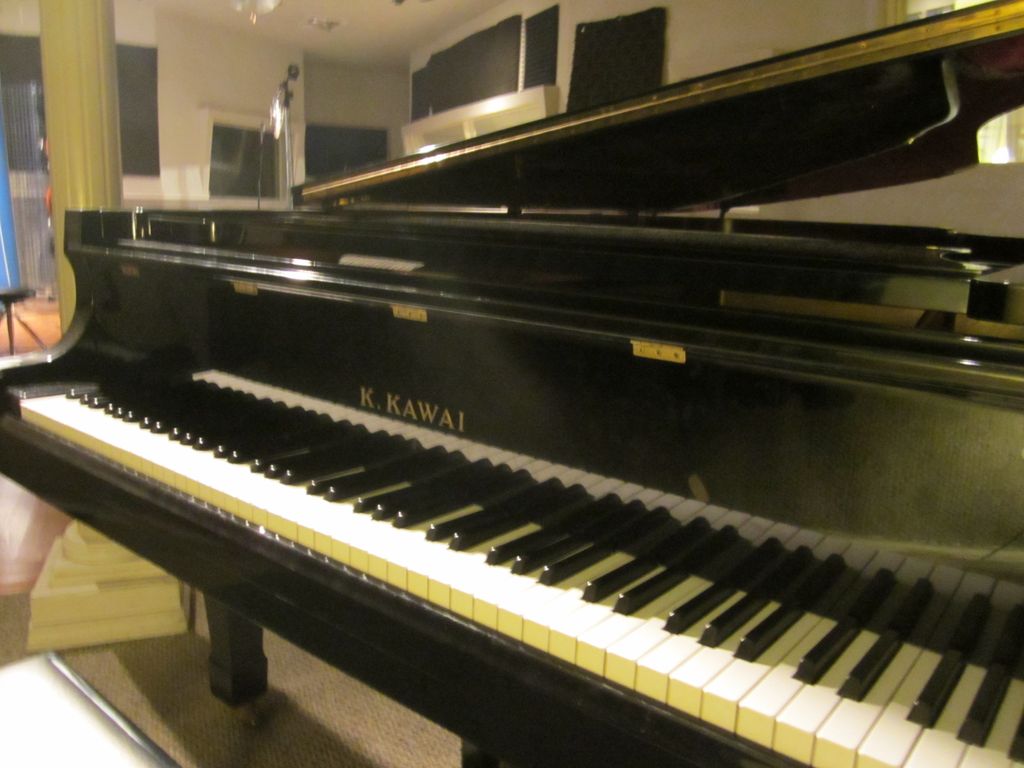 The Kawai Grand in the "A" Room Studio