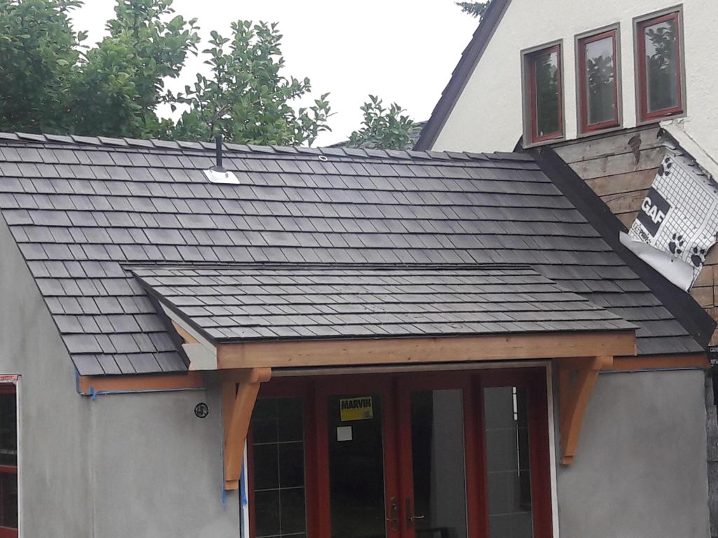 This is an EnviroShake roof that was installed on 