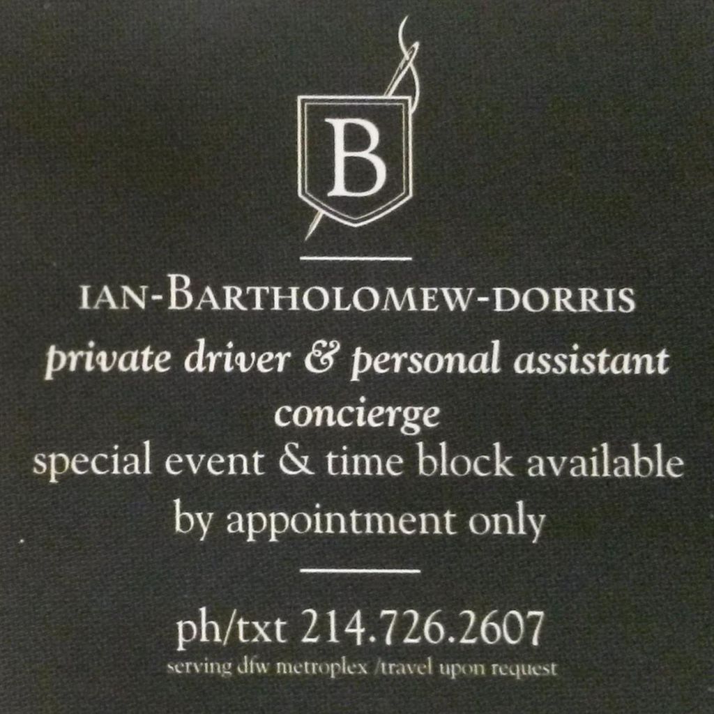 Bartholomew Personal Assistant and Concierge