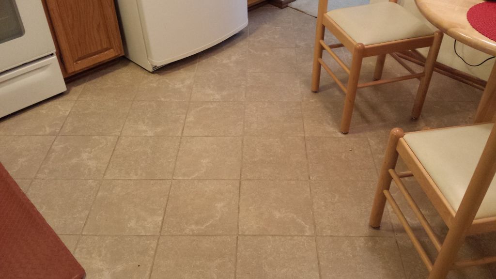 remove and install new floor tile