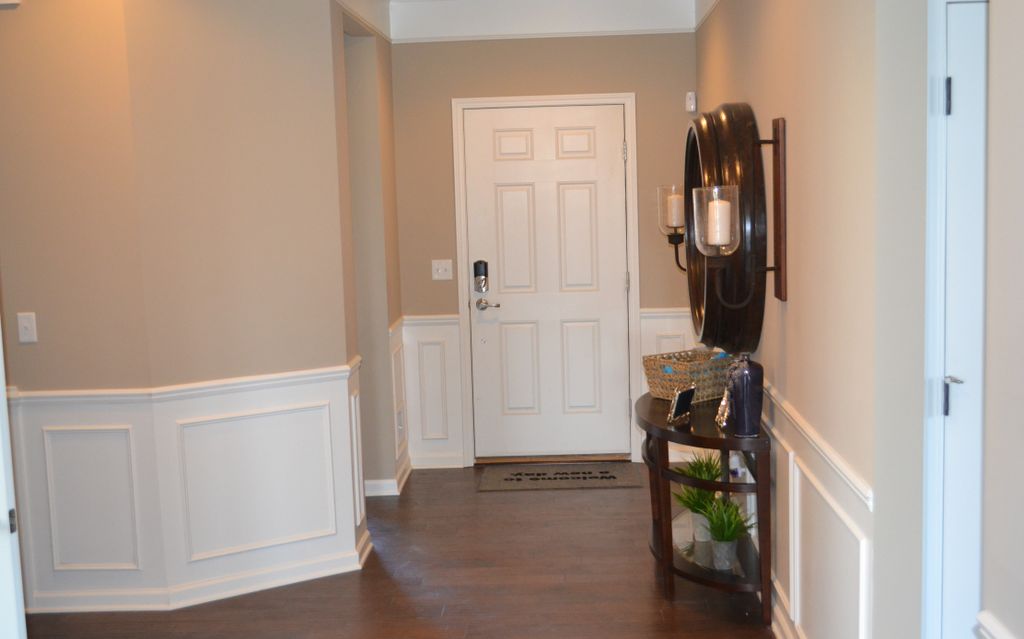 Wainscoting and wood flooring in Grand Blanc