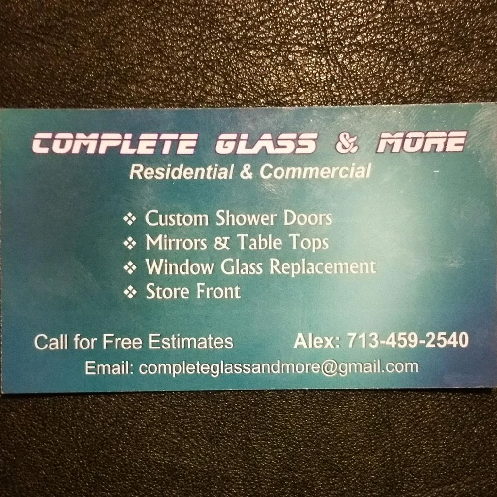 Complete Glass & More