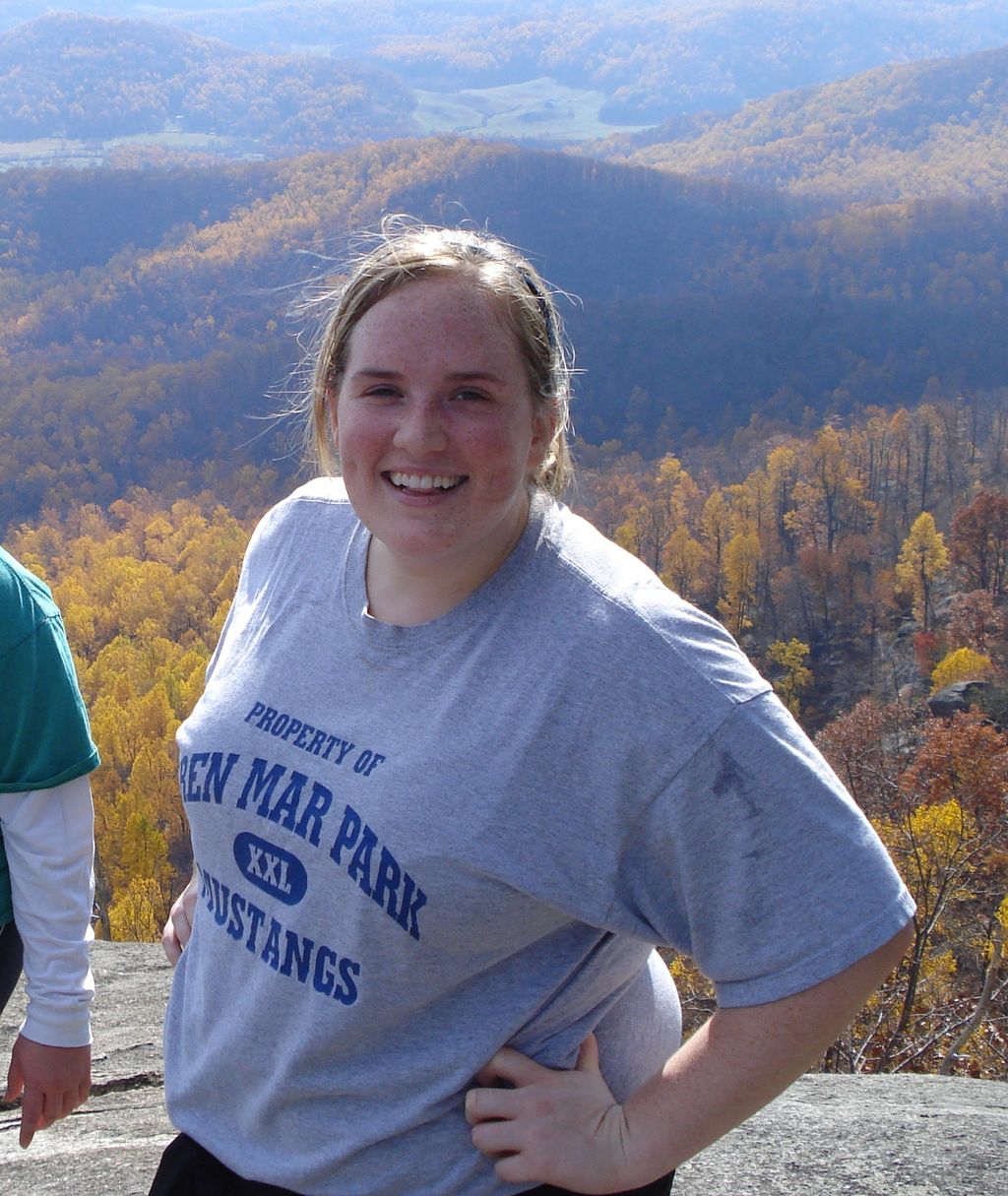 One of my favorite clients Danielle - Before pic!