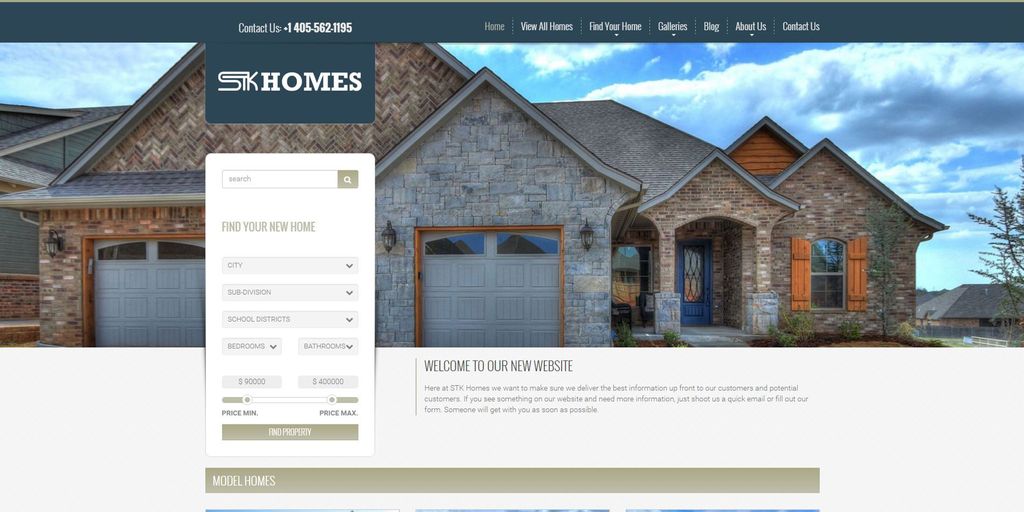 STK Homes website