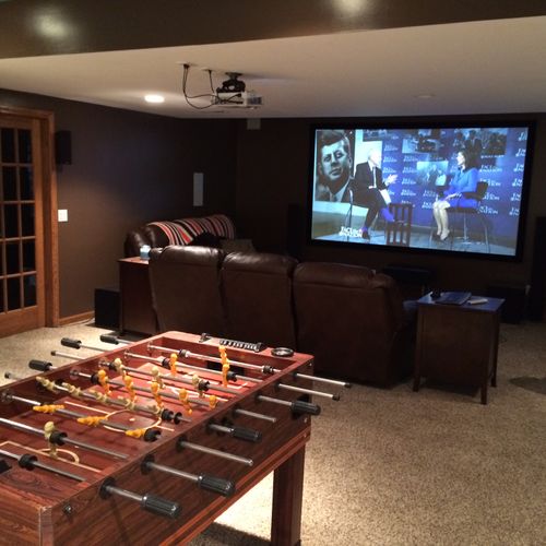 Dual Purpose Media/Game Room
Are you ready for som