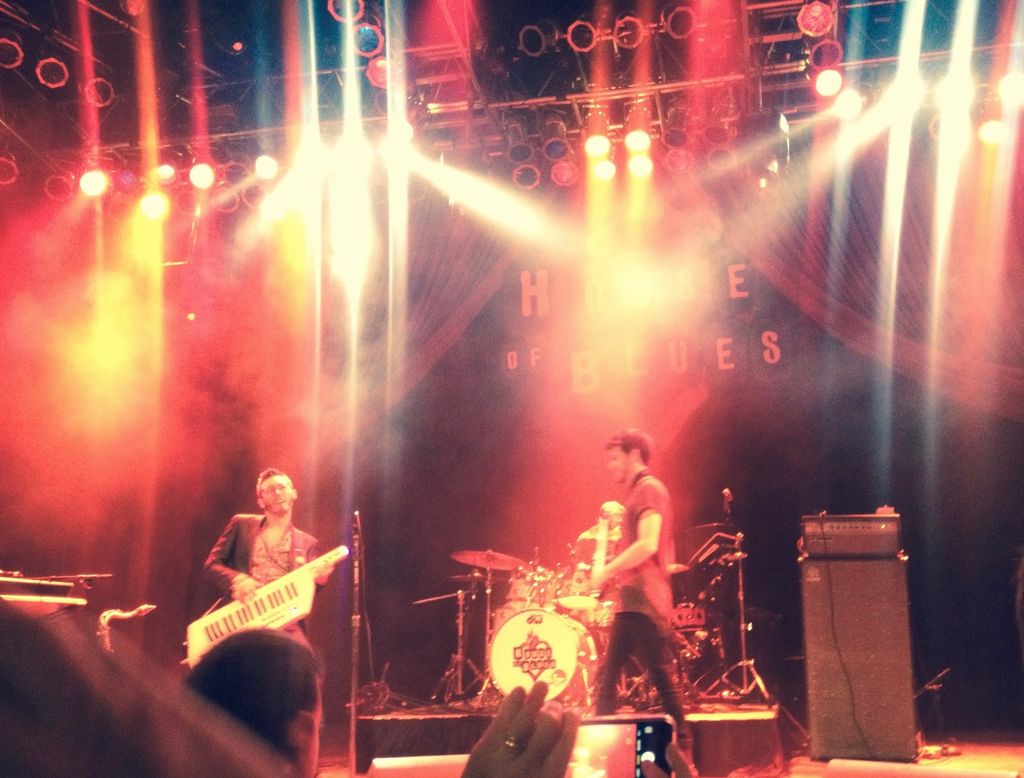 Photo from my band IndigoSun's headlining show at 
