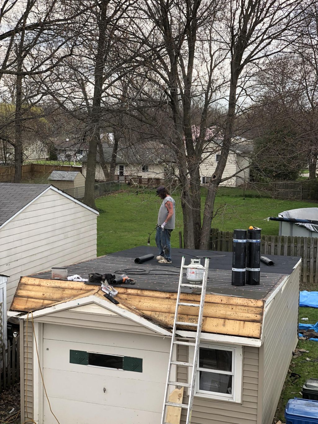 Sheffield Lake roof