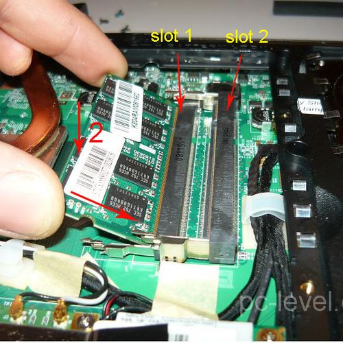 Installing 4GB in a laptop