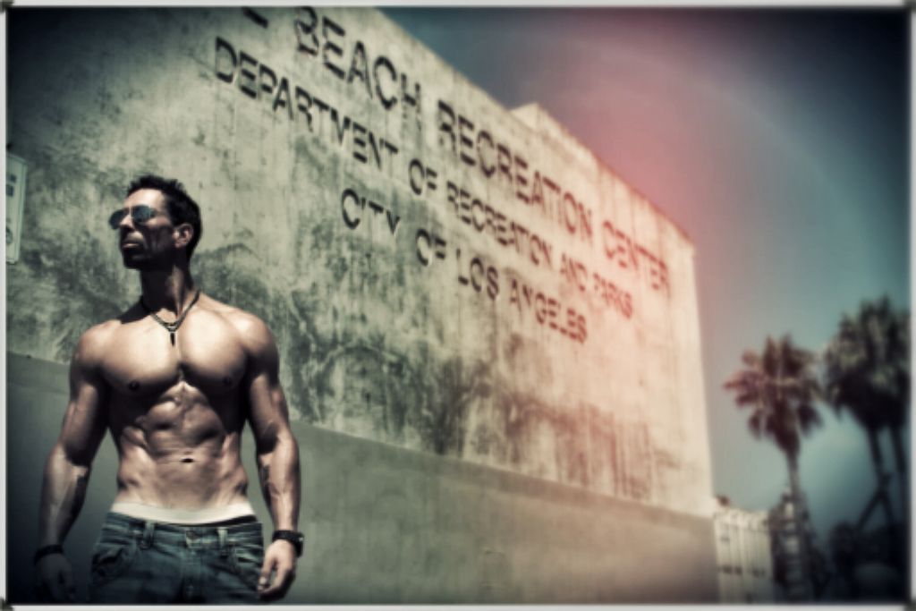I shot this for a fitness model on Venice Beach.