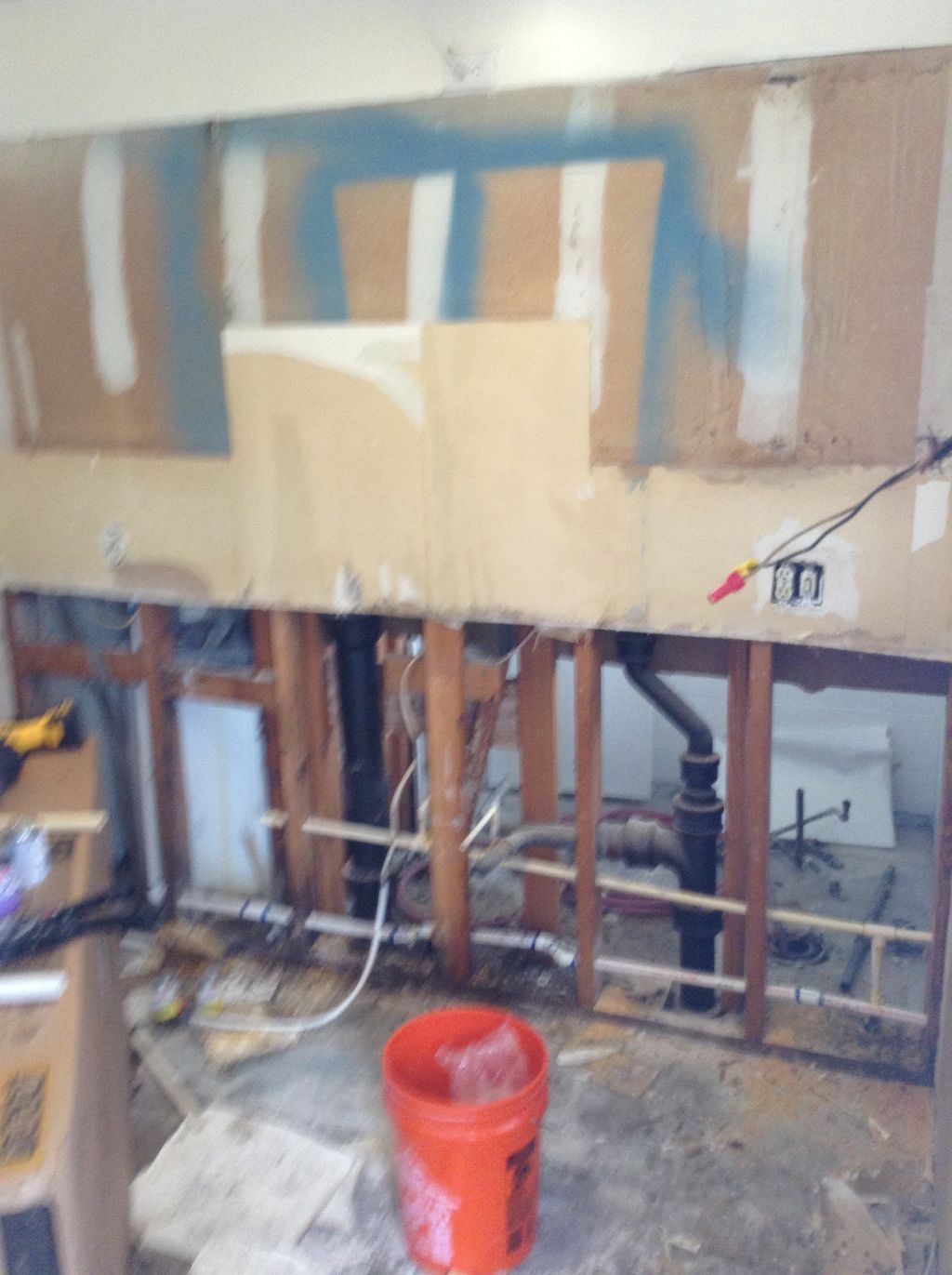 Kitchen before