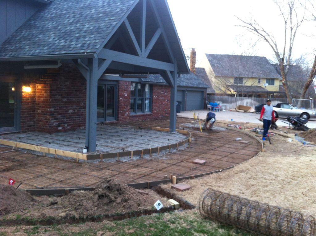 Patio install