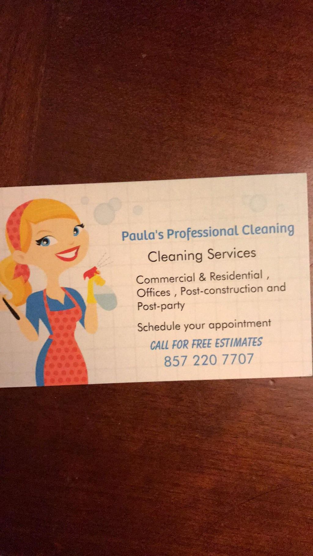 Paula's Professional Cleaning
