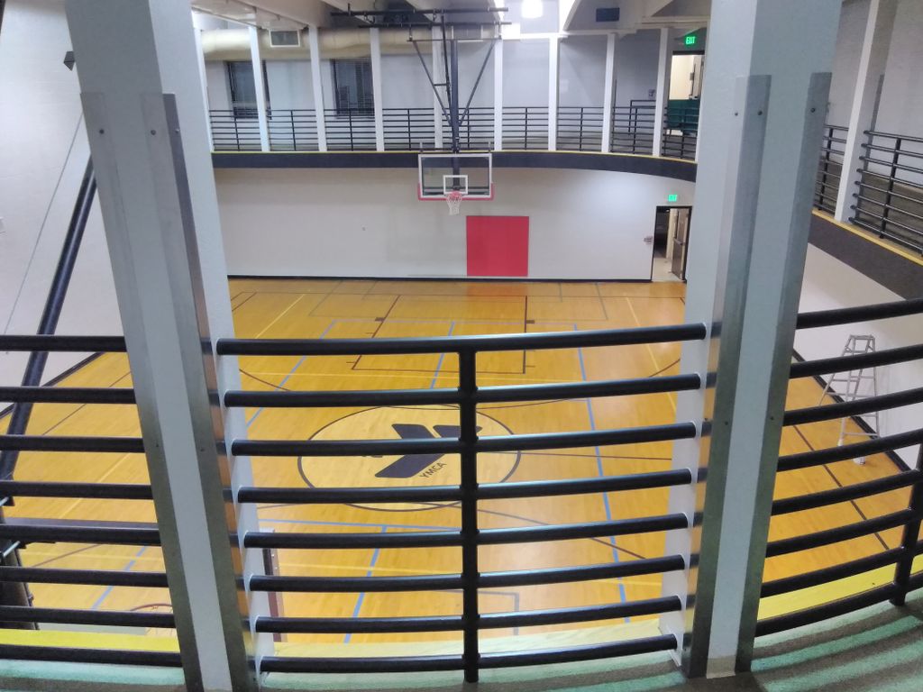 (After) Small basketball gym