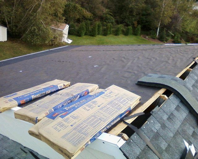 Gray Architect shingles job#1