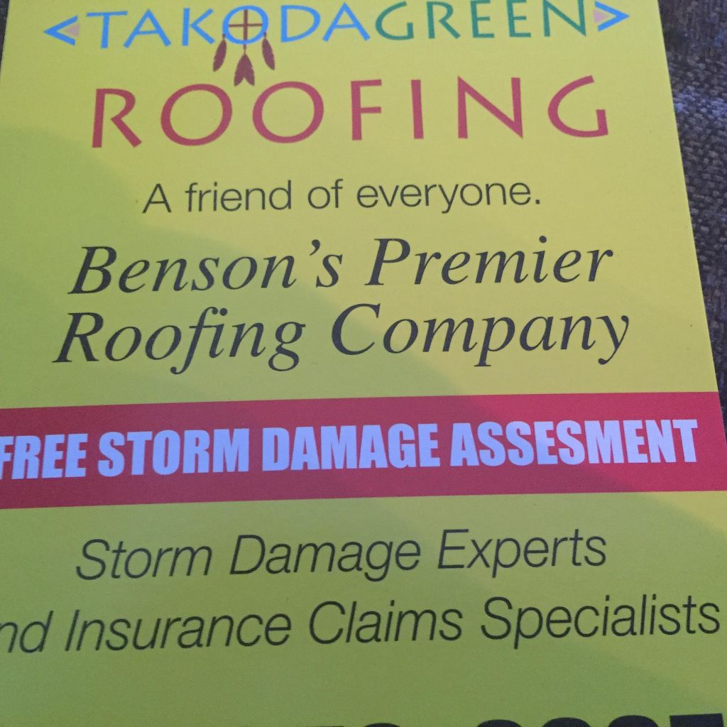 Takoda Green Roofing Siding Windows and Gutters