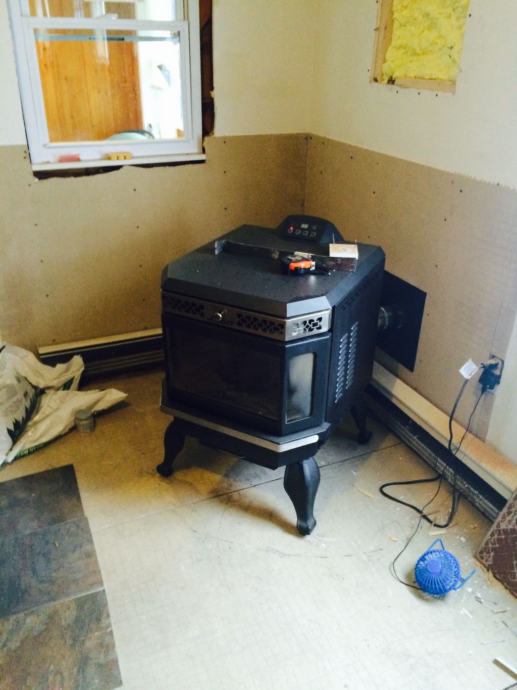 pellet stove