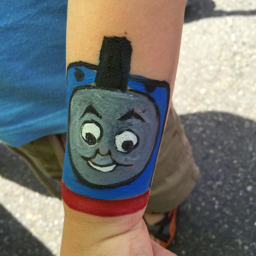 Face painting! Arm painting! We do it all!