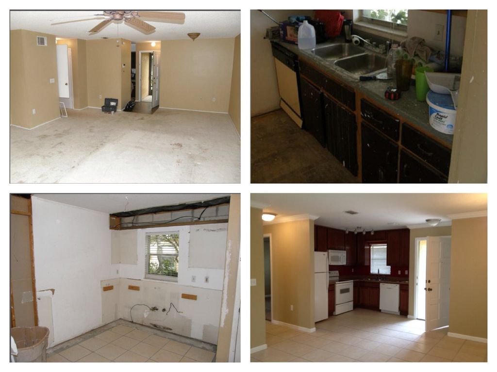 This was a galley kitchen that the client wanted o