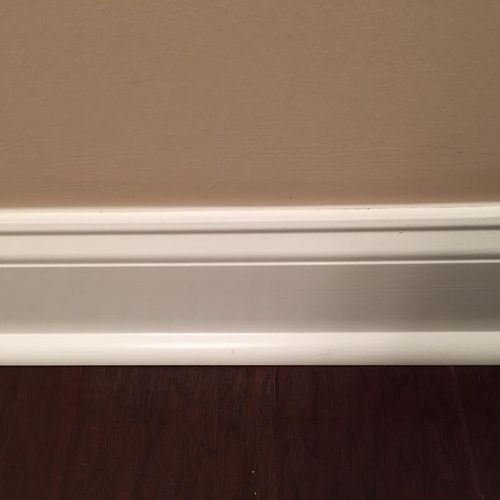 after baseboards
