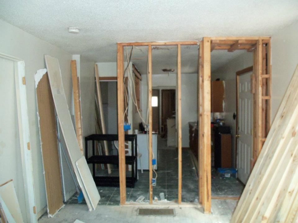 Living Room Reno In-Process 2 of 5