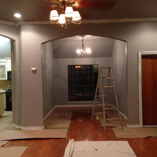 Full interior Paint, Trim, walls, ceiling