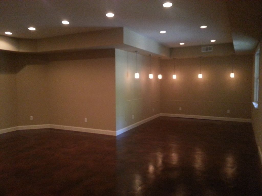 Basement Renovation Completion.