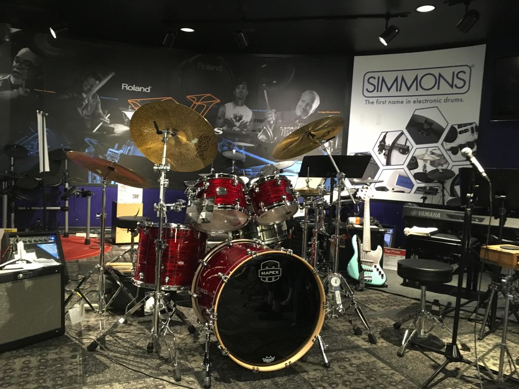 Master Class Drum Clinic at Guitar Center Hollywoo