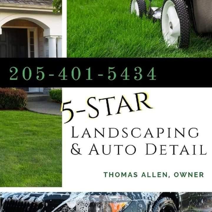 5 Star Landscaping, Janitoral, & Auto Detail
