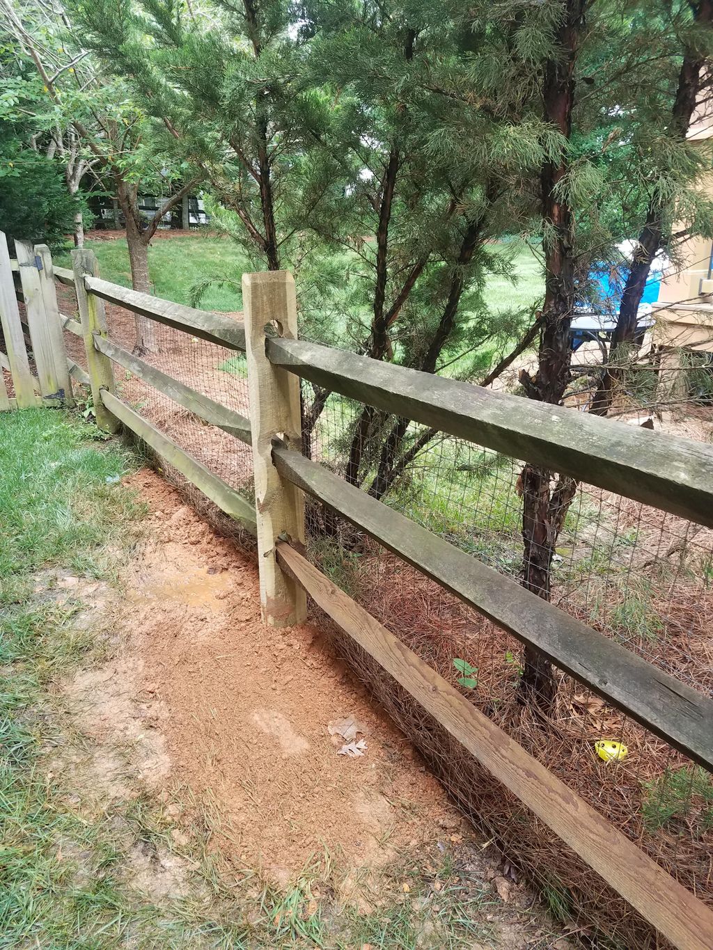 Fence post replacement 