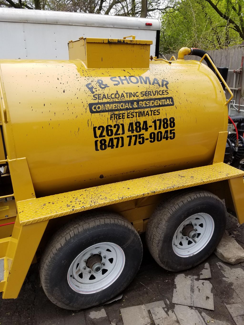 f &shomar sealcoating   landscaping