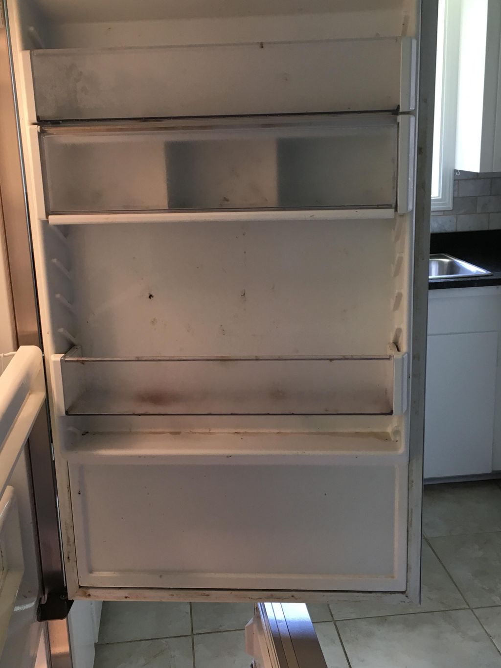 Refrigerator Before