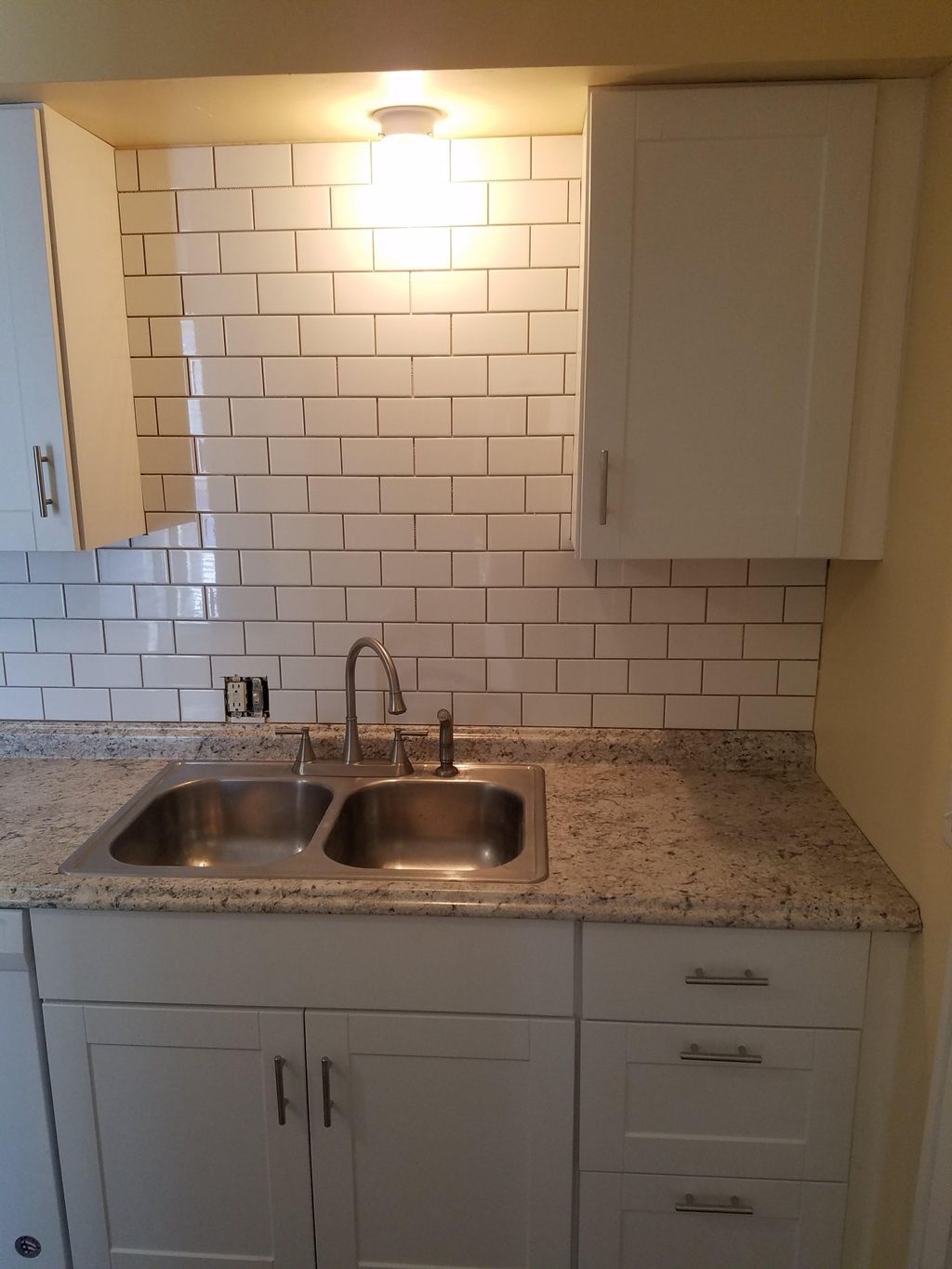 Kitchen Renovation - Installed Backsplash, New Cou